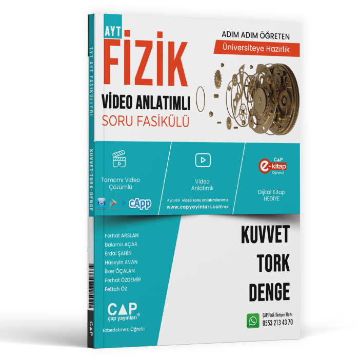 ÜNİV. HAZ FİZİK KA-SB KUVVET-TORK-DENGE - 2025-26